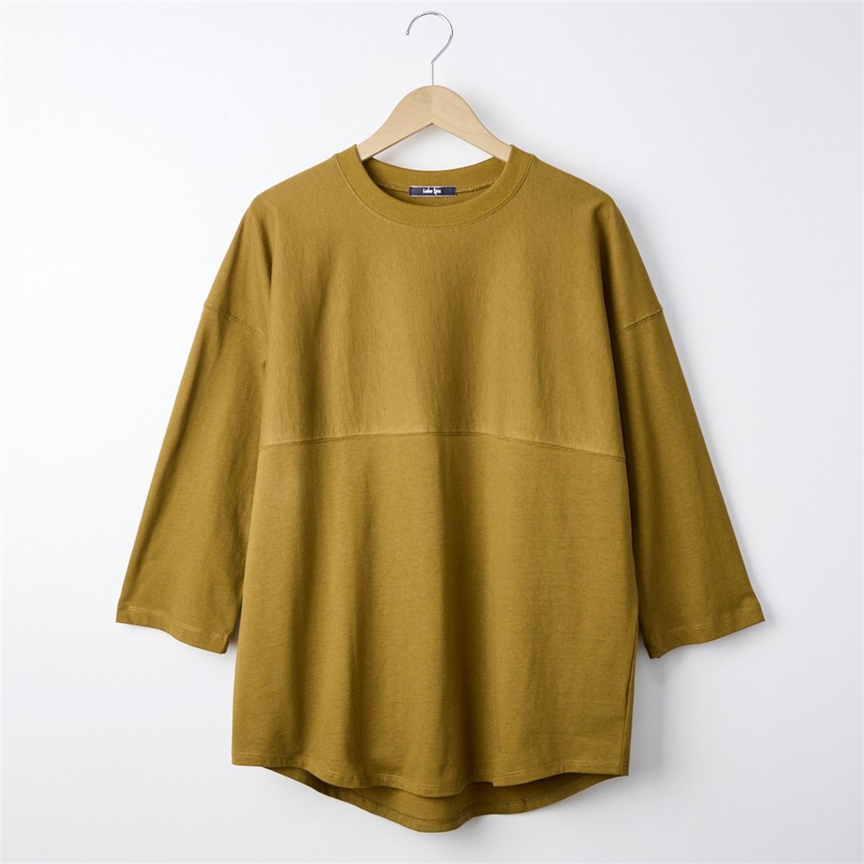 メンズ 天竺裏起毛 7分袖フットボールTシャツ Labo Spec(ラボスペック