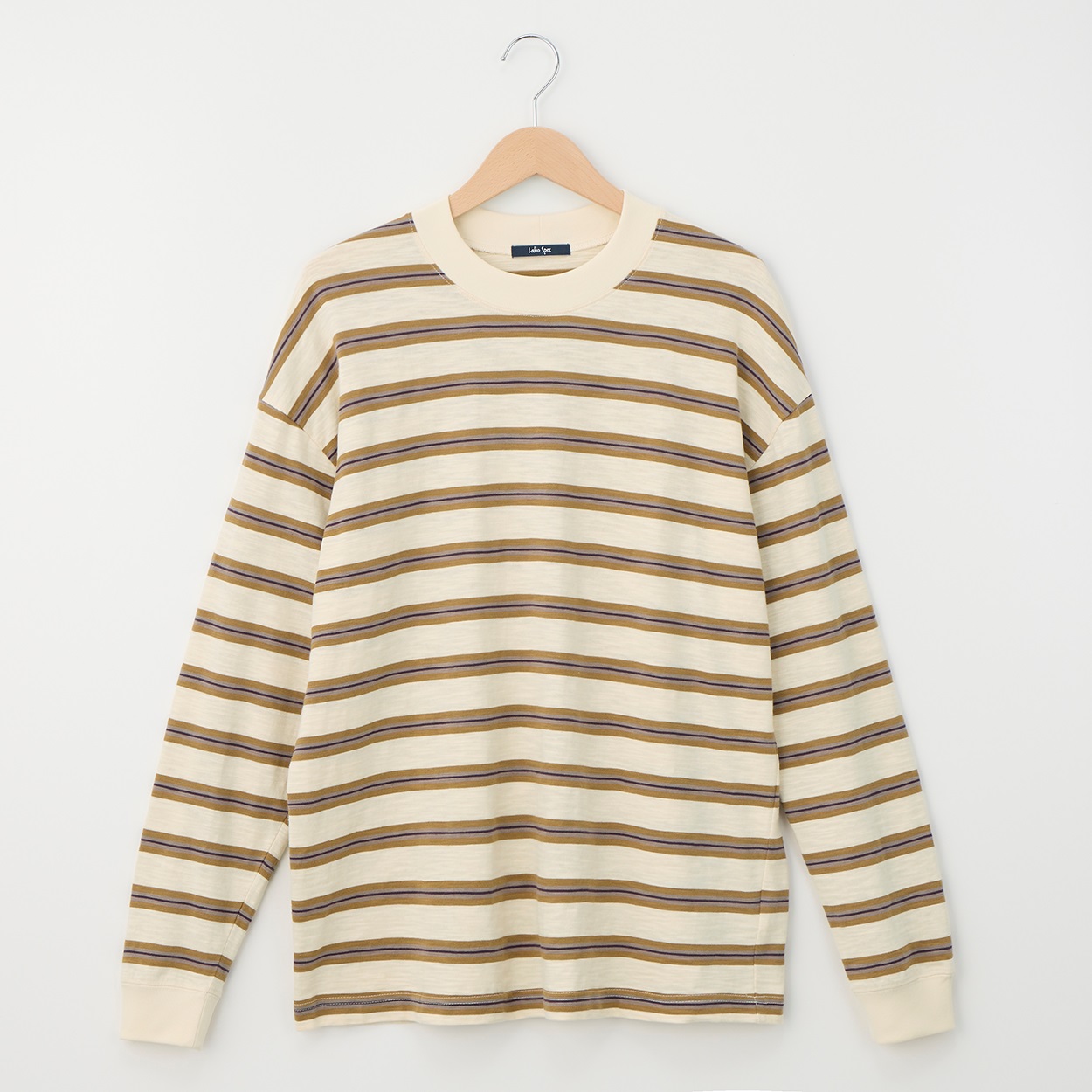メンズ 20スラブボーダー 長袖Tシャツ Labo Spec(ラボスペック