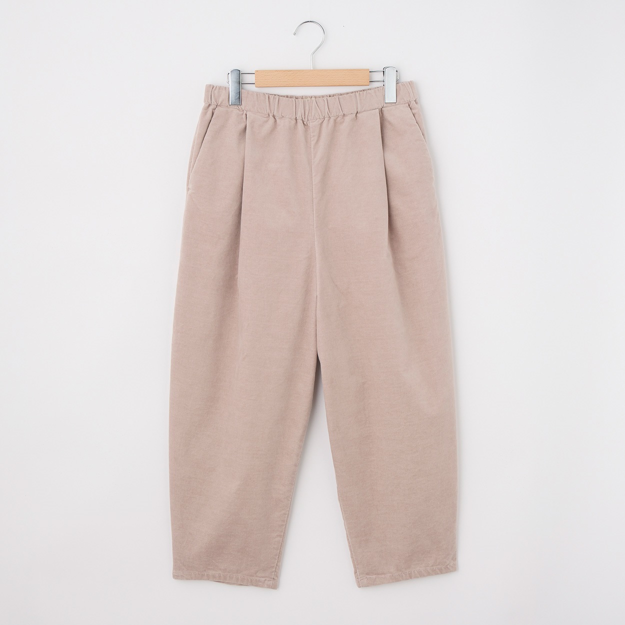 レディス シャンブレー別珍 コクーンパンツ Labo Spec(ラボスペック