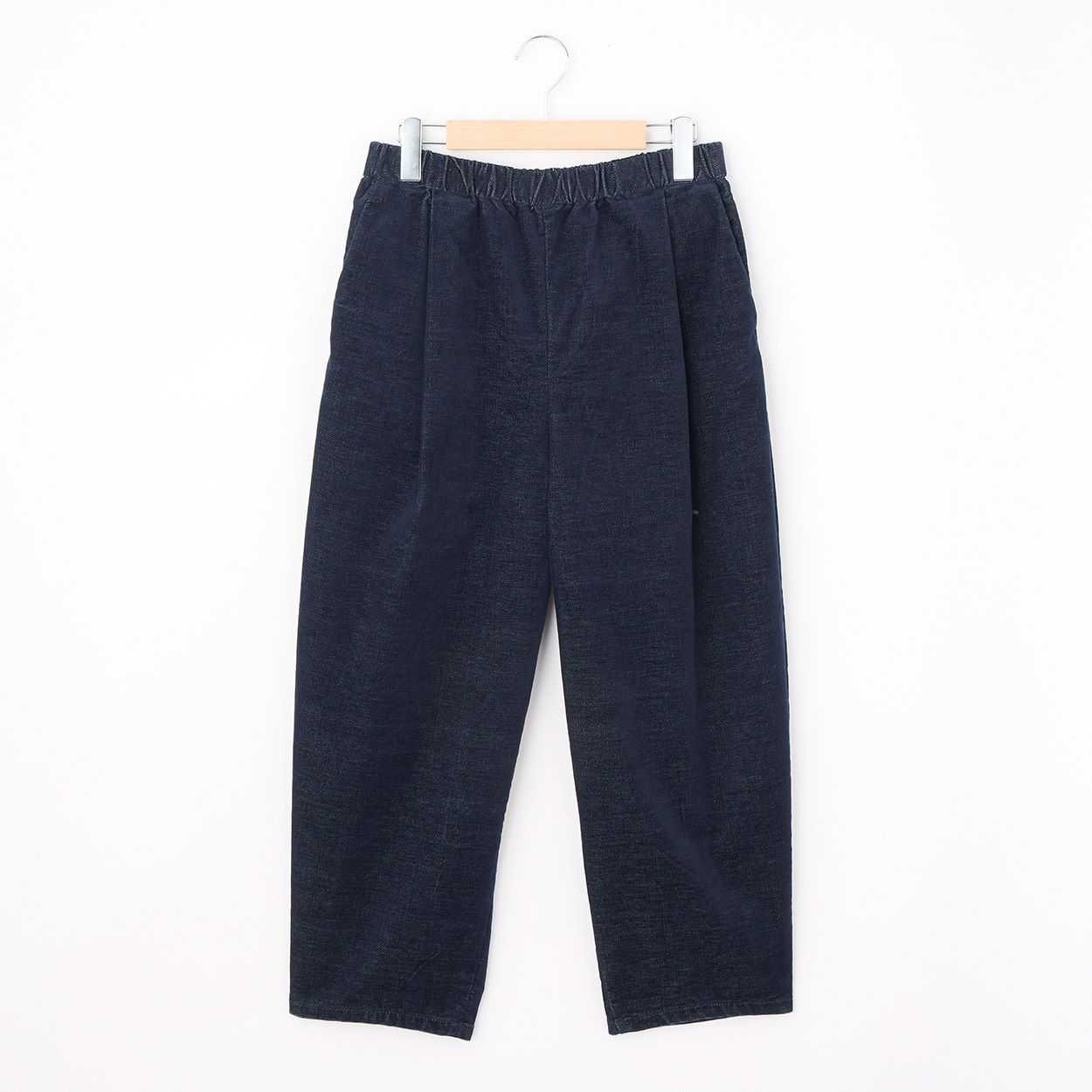 レディス シャンブレー別珍 コクーンパンツ Labo Spec(ラボスペック