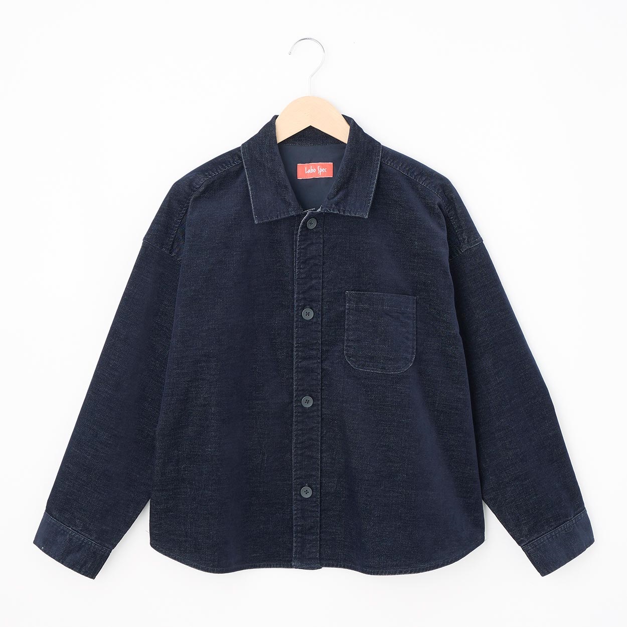 レディス シャンブレー別珍 シャツジャケット Labo Spec(ラボスペック