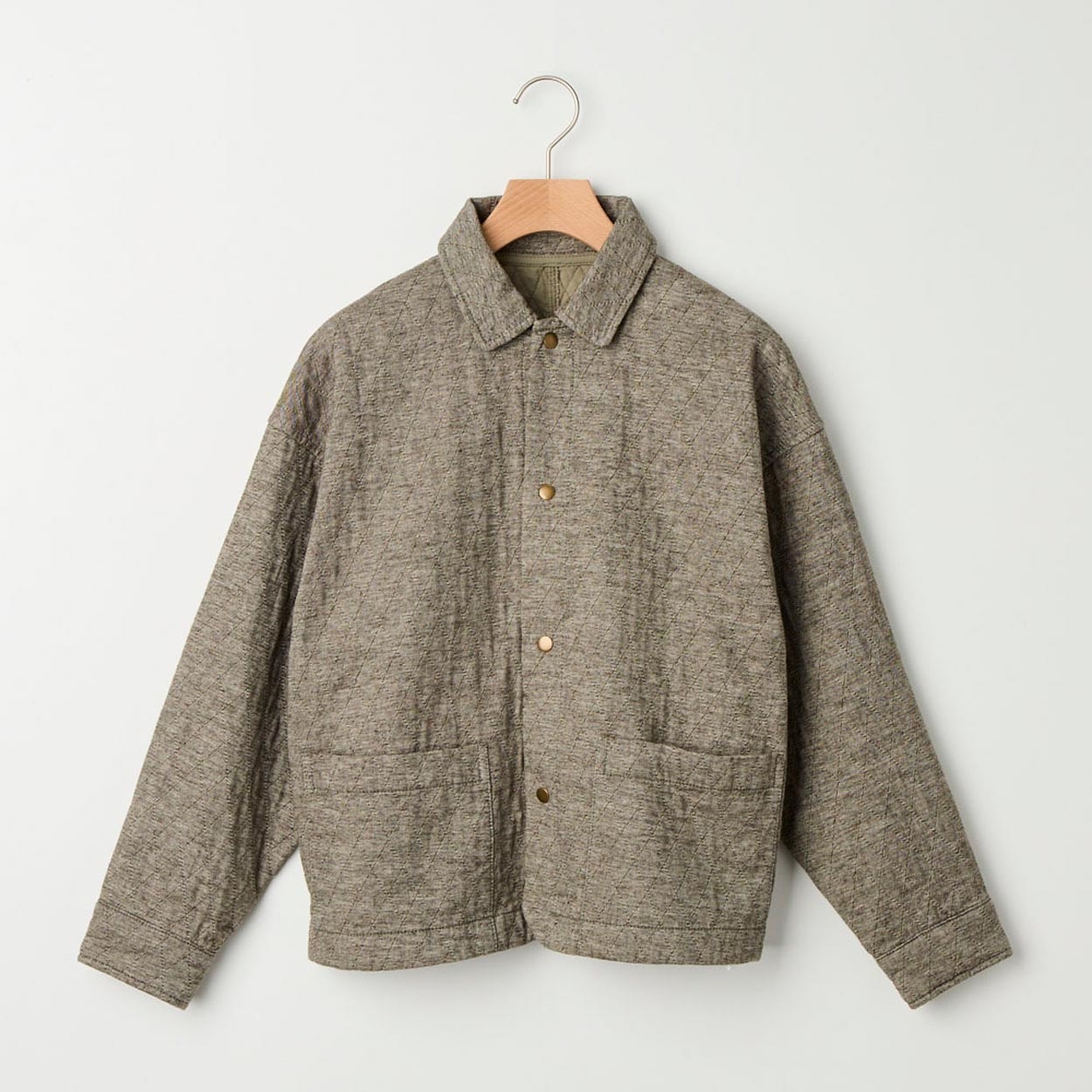 レディス シャンブレーキルト ブルゾン Labo Spec(ラボスペック