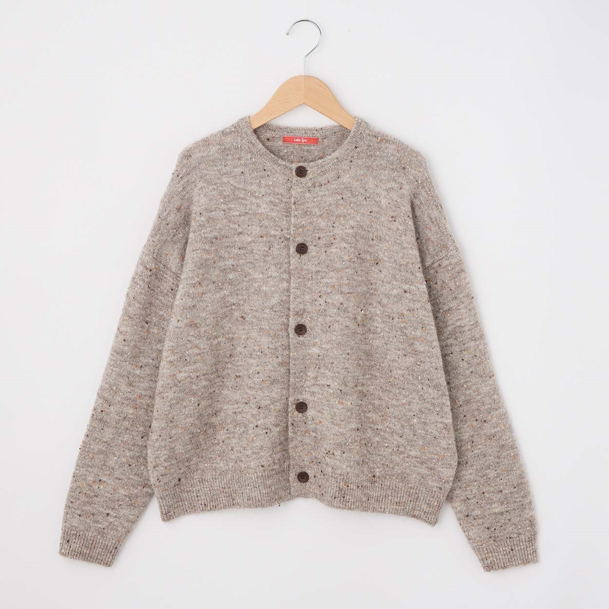 レディス ネップメランジ ニットカーデ Labo Spec(ラボスペック