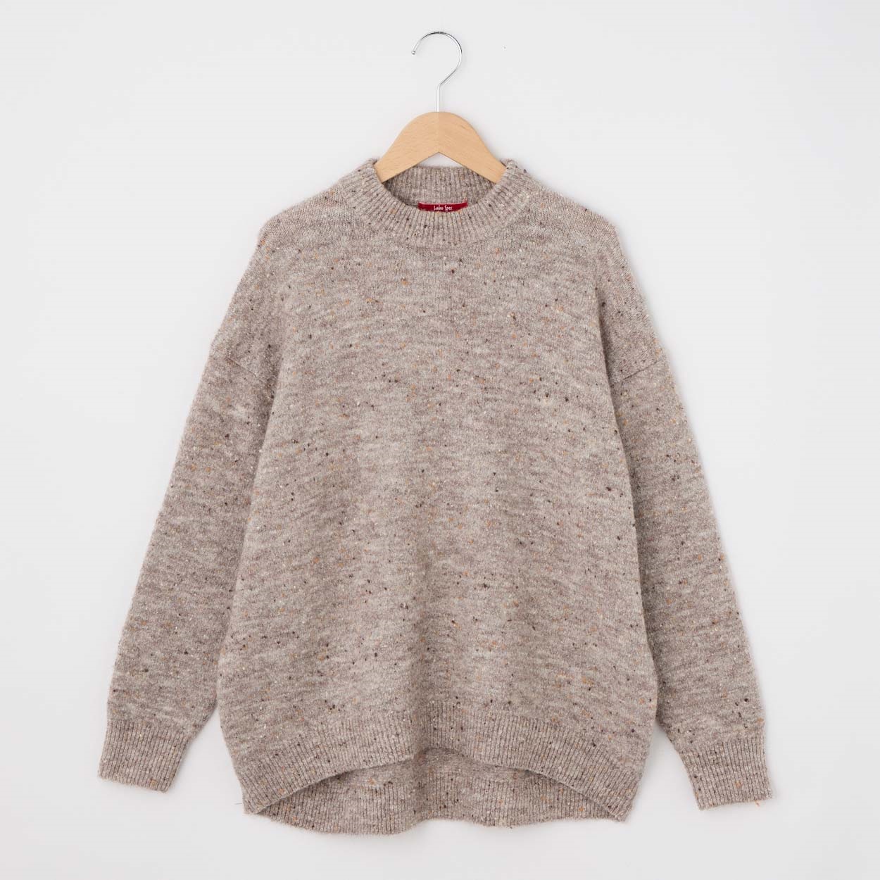 ラバートップス レディス ネップメランジ ニットプルオーバー Labo Spec(ラボスペック