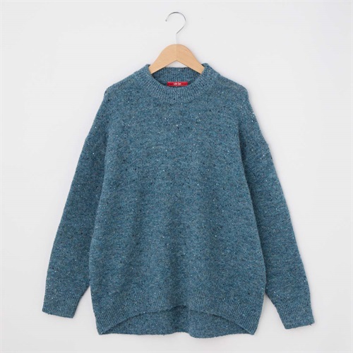 レディス ネップメランジ ニットプルオーバー Labo Spec(ラボスペック