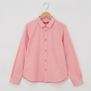 レディス オックス レギュラーカラーシャツ Labo Spec(ラボスペック) 777762031(ウスアカ-S)