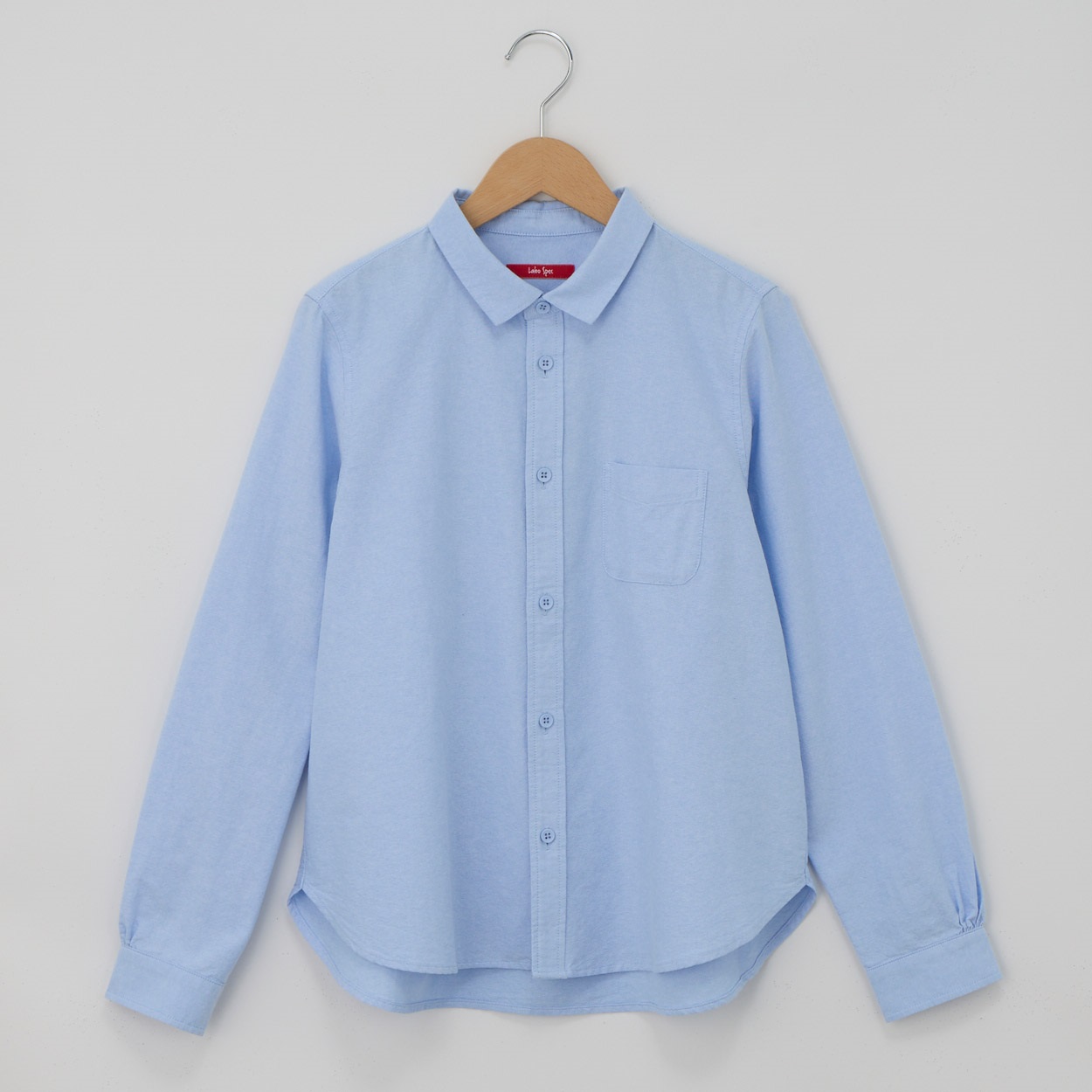 レディス オックス レギュラーカラーシャツ Labo Spec(ラボスペック) 777762031(ウスアオ-L)