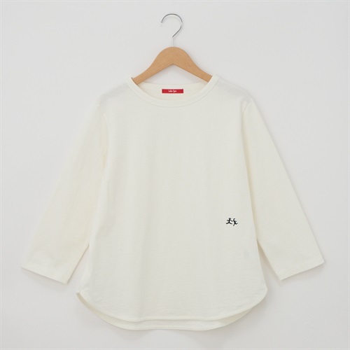 レディス 天竺 7分袖 ラウンドヘムTシャツ Labo Spec(ラボスペック) 777361033(シロ-S)