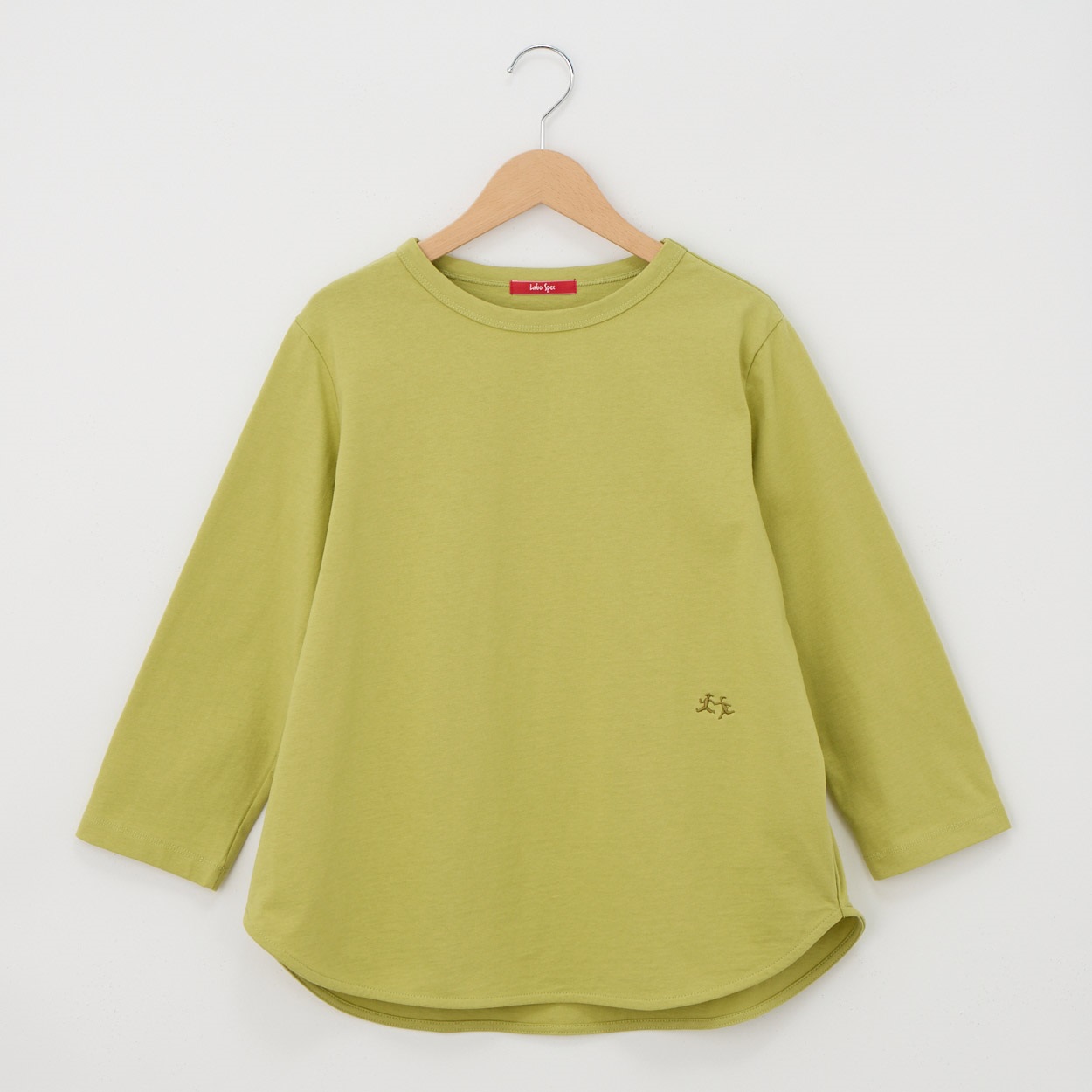 レディス 天竺 7分袖 ラウンドヘムTシャツ Labo Spec(ラボスペック