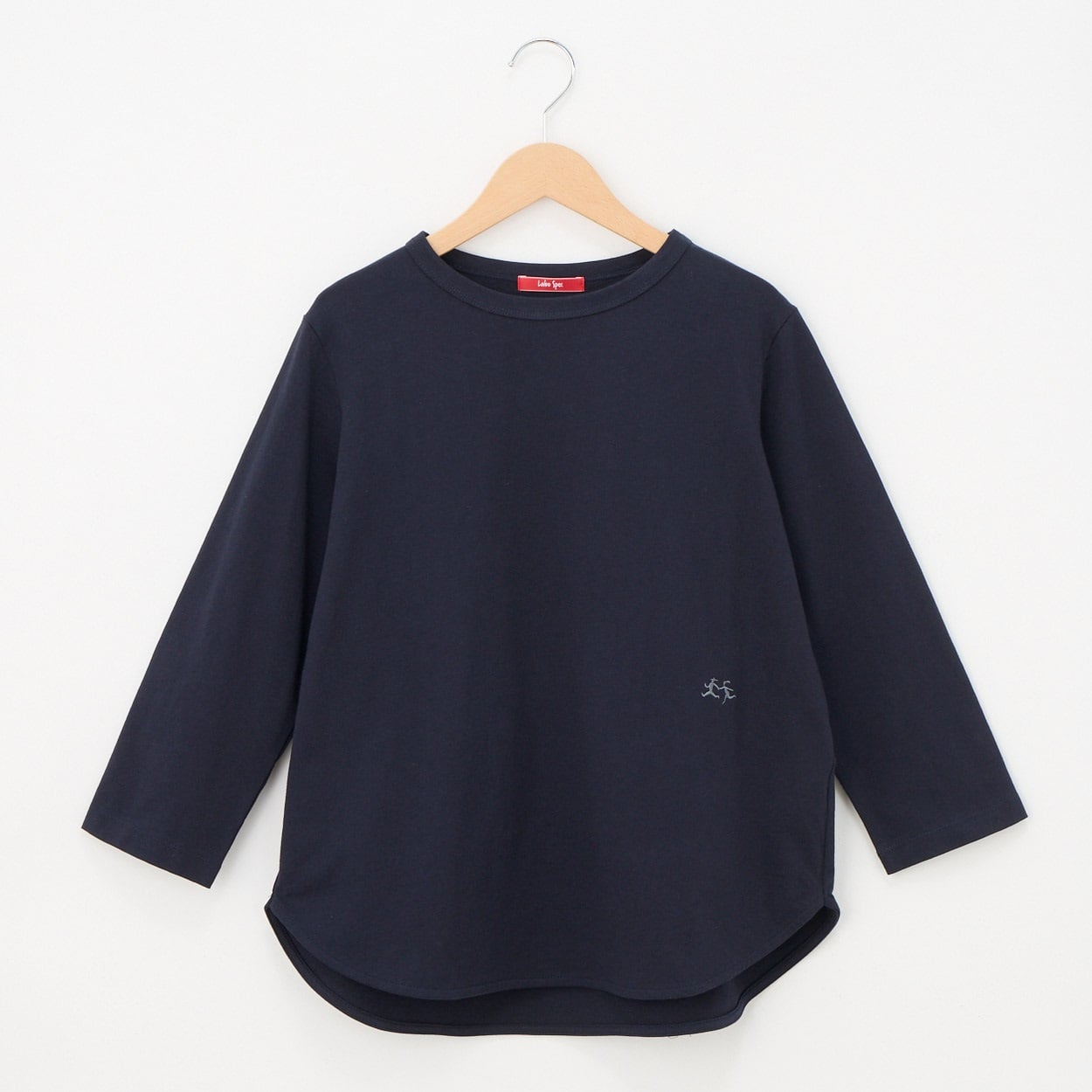 レディス 天竺 7分袖 ラウンドヘムTシャツ Labo Spec(ラボスペック) 777761033(コイアオ-S)