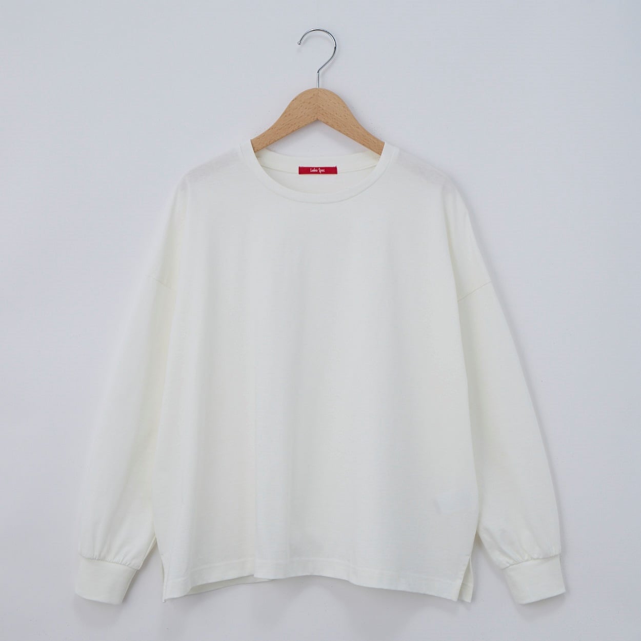 レディス 20天竺 長袖BIGTシャツ Labo Spec(ラボスペック) 777761042(キナリ-M)