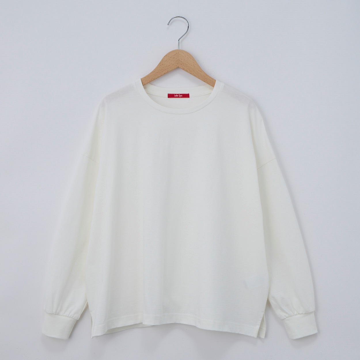 レディス 20天竺 長袖BIGTシャツ Labo Spec(ラボスペック) 777761042(キナリ-L)