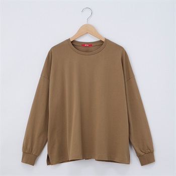 レディス 20天竺 長袖BIGTシャツ Labo Spec(ラボスペック) 777761042(ウスチャ-S)