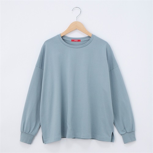 レディス 20天竺 長袖BIGTシャツ Labo Spec(ラボスペック) 777761042(ウスアオ-S)
