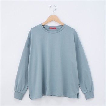 レディス 20天竺 長袖BIGTシャツ Labo Spec(ラボスペック) 777761042(ウスアオ-S)