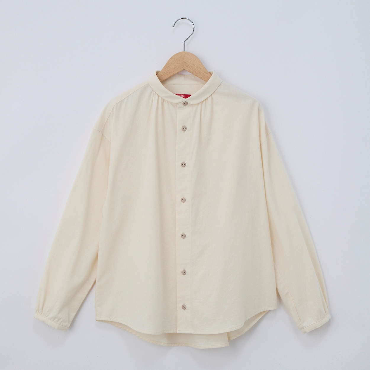 レディス シャンブレー ラウンドカラーブラウス Labo Spec(ラボ