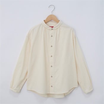 レディス シャンブレー ラウンドカラーブラウス Labo Spec(ラボ