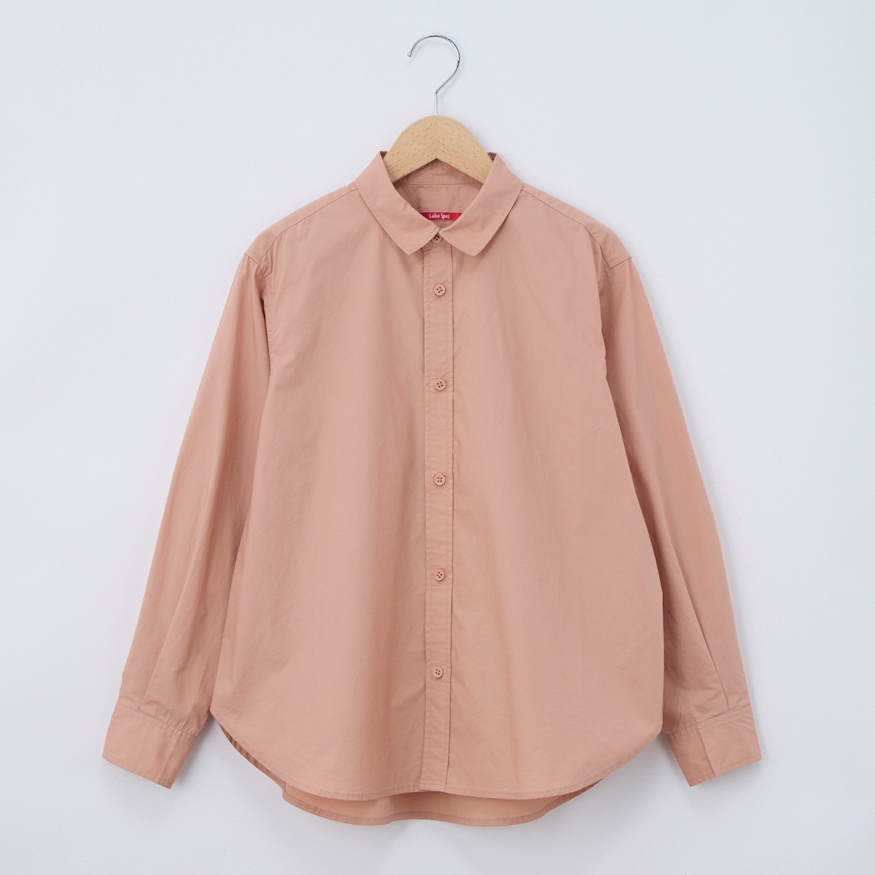 レディス タイプライター レギュラーカラーシャツ Labo Spec(ラボスペック) 777762066(ウスアカ-M)