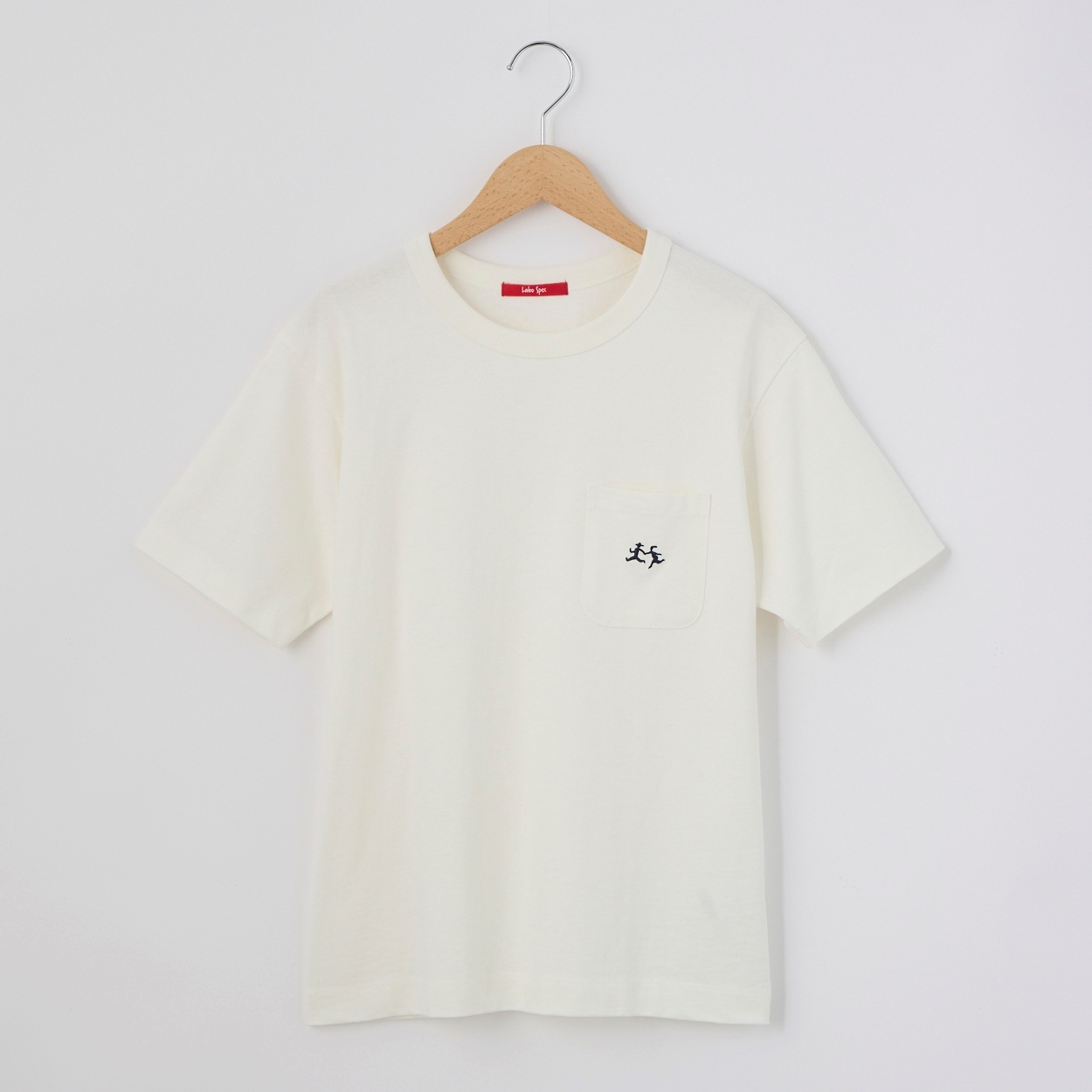 レディス Nero Line 天竺 胸ポケットTシャツ Labo Spec(ラボスペック) 777361012(シロ-XL)
