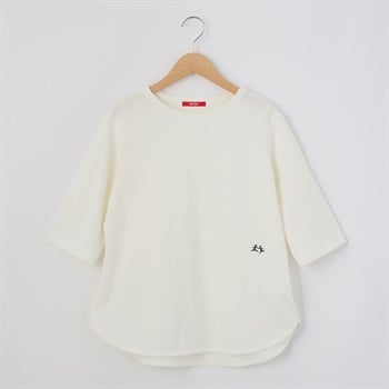 Nero Line レディス 天竺 5分袖 ラウンドヘムTシャツ Labo Spec(ラボスペック) 777361041(シロ-S)