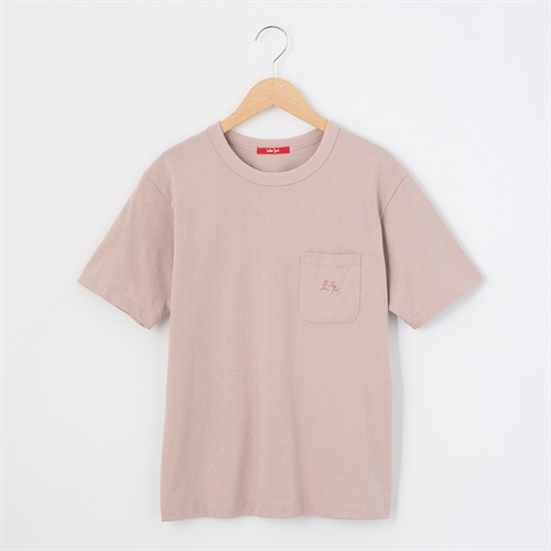 レディス 天竺 胸ポケットTシャツ Labo Spec(ラボスペック) 777761012(ウスアカ-S)