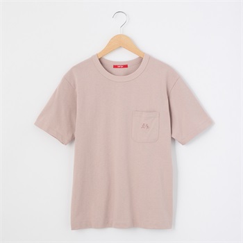 レディス 天竺 胸ポケットTシャツ Labo Spec(ラボスペック) 777761012(ウスアカ-S)