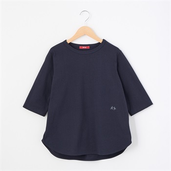 レディス 天竺 5分袖 ラウンドヘムTシャツ Labo Spec(ラボスペック) 777761041(コイアオ-S)