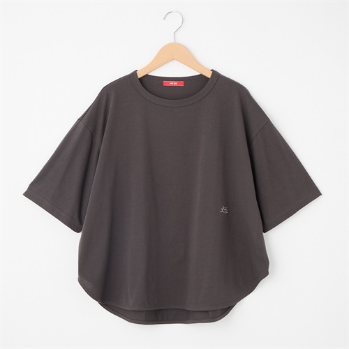 レディス 20天竺 BIGシルエットTシャツ Labo Spec(ラボスペック) 777761073(ウスクロ-S)
