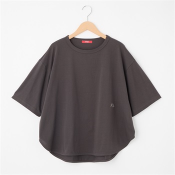 レディス 20天竺 BIGシルエットTシャツ Labo Spec(ラボスペック) 777761073(ウスクロ-S)