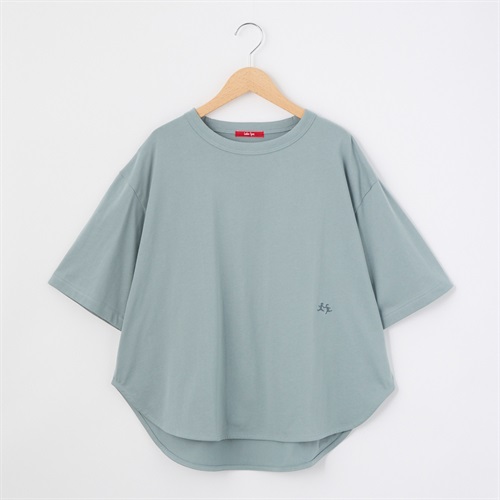 レディス 20天竺 BIGシルエットTシャツ Labo Spec(ラボスペック) 777761073(ウスアオ-S)