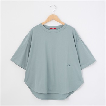 レディス 20天竺 BIGシルエットTシャツ Labo Spec(ラボスペック) 777761073(ウスアオ-S)