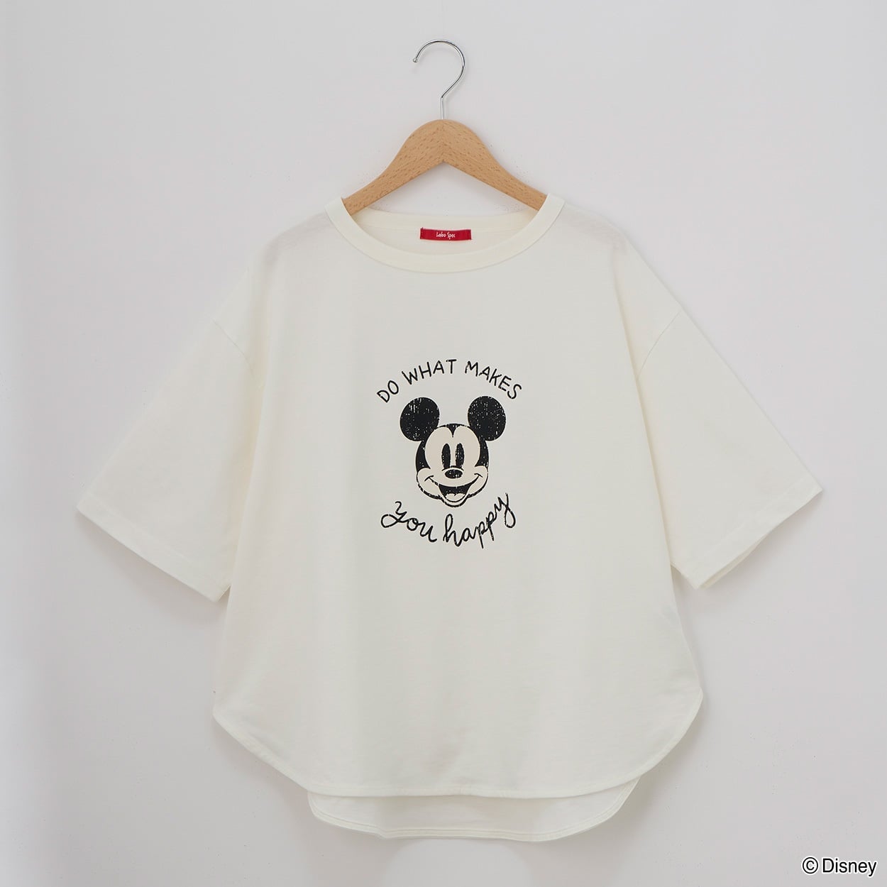 レディス Disney/MICKEY/ミッキー/プリントBIGTシャツ Labo Spec(ラボ