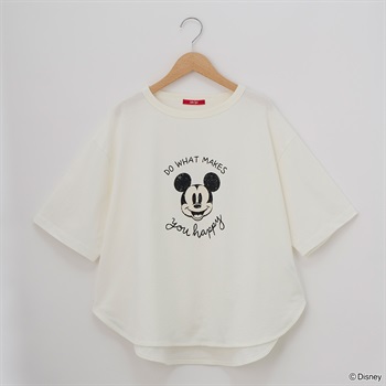 レディス Disney/MICKEY/ミッキー/プリントBIGTシャツ Labo Spec(ラボ