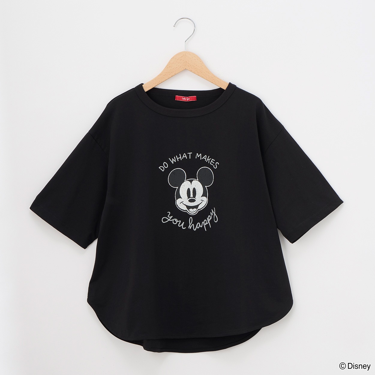 レディス Disney/MICKEY/ミッキー/プリントBIGTシャツ Labo Spec(ラボスペック) 152109147(クロ-L)