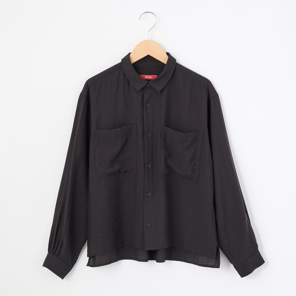 Nero Line レディス ボイル レギュラーカラーシャツ Labo Spec(ラボスペック) 777362056(クロ-L)