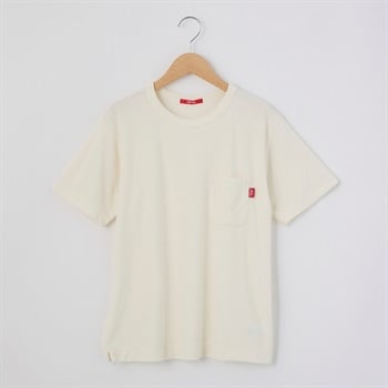 レディス パイル 胸ポケットTシャツ Labo Spec(ラボスペック) 777761085(シロ-S)