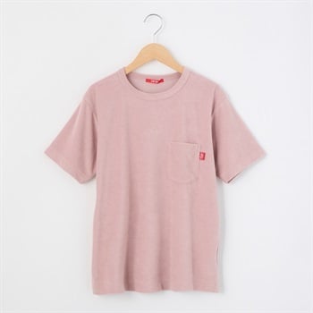 レディス パイル 胸ポケットTシャツ Labo Spec(ラボスペック) 777761085(ウスアカ-S)