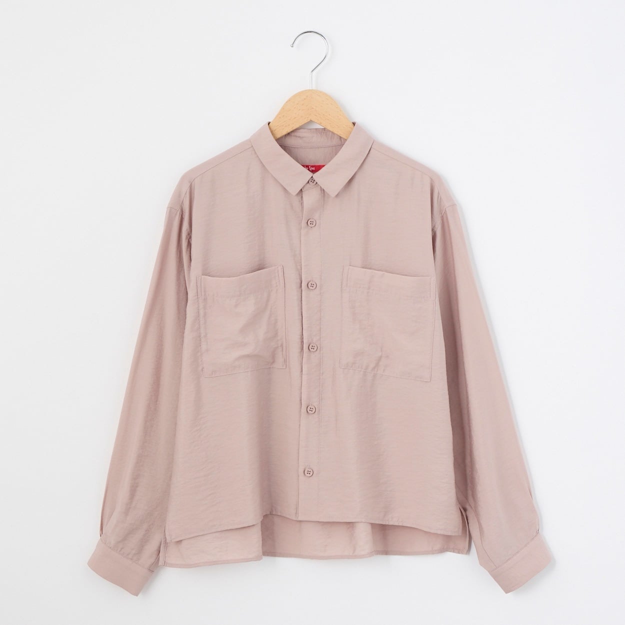 レディス ボイル レギュラーカラーシャツ Labo Spec(ラボスペック) 777762056(ウスアカ-L)