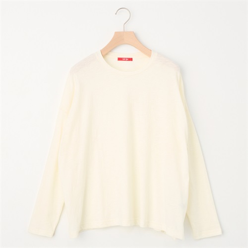 レディス スラブ天竺 長袖Ｔシャツ Labo Spec(ラボスペック) 777712078-2(シロ-S)