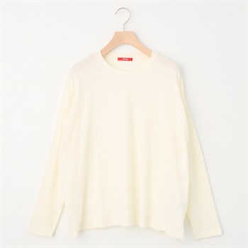 レディス スラブ天竺 長袖Ｔシャツ Labo Spec(ラボスペック) 777712078-2(シロ-S)