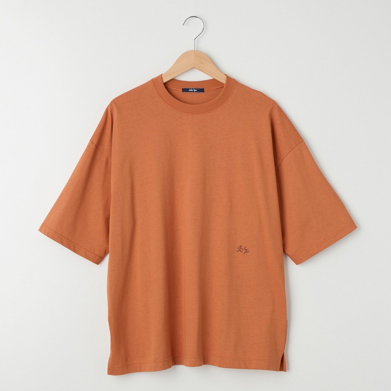 メンズ 20天竺 5分袖ルーズフィットTシャツ Labo Spec(ラボスペック
