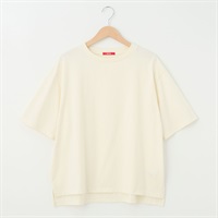 レディス ラスティック天竺 ５分袖BIGTシャツ Labo Spec(ラボスペック) 777712129-2(シロ-S)