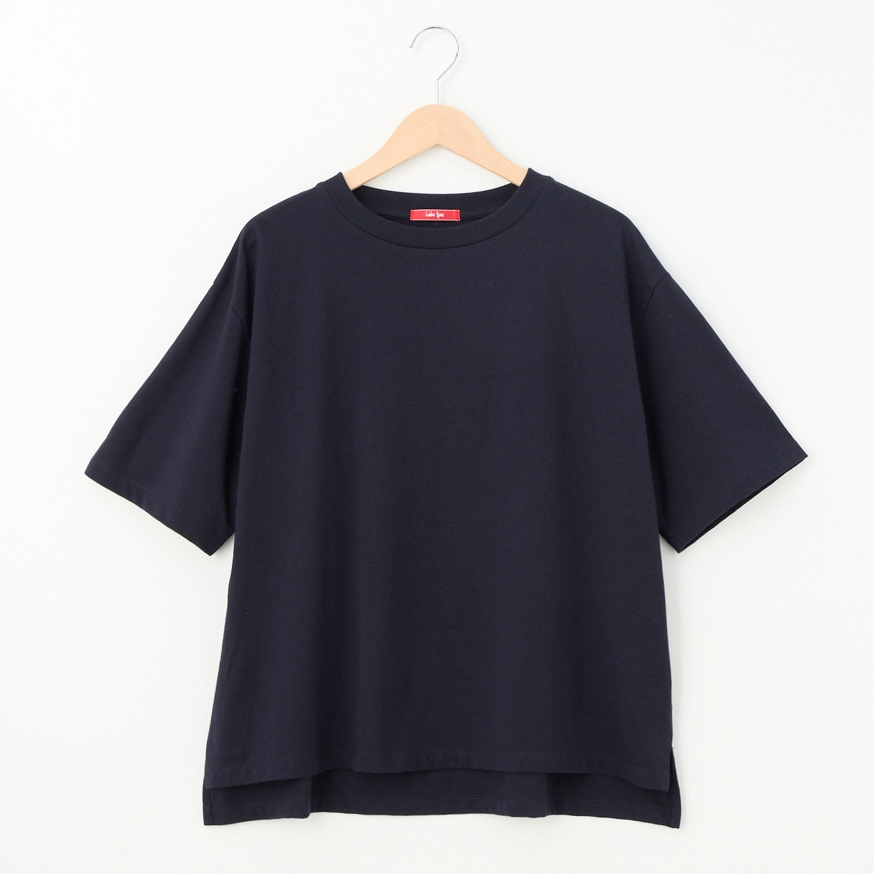 レディス ラスティック天竺 ５分袖BIGTシャツ Labo Spec(ラボスペック) 777712129-2(コイアオ-M)