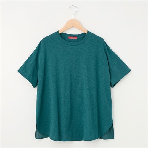 レディス スラブ天竺 布帛切替えTシャツ Labo Spec(ラボスペック) 777814003-2