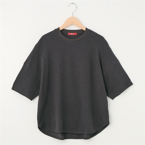 レディス メッシュカノコ ラウンドヘムTシャツ Labo Spec(ラボスペック) 777814012-2(ウスクロ-S)