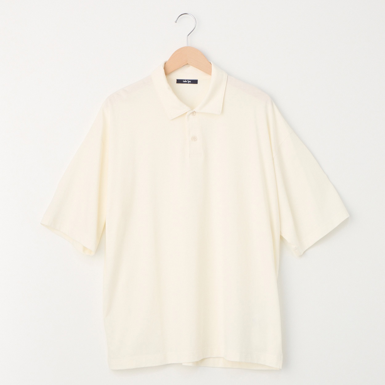 メンズ 接触冷感 天竺 ポロシャツ Labo Spec(ラボスペック) 777512096-2(シロ-L)