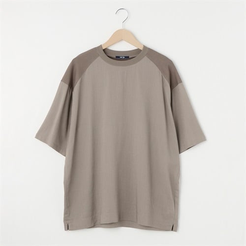 メンズ スラブレーヨン麻 ヨーク切替えシャツ Labo Spec(ラボスペック) 777522093-2