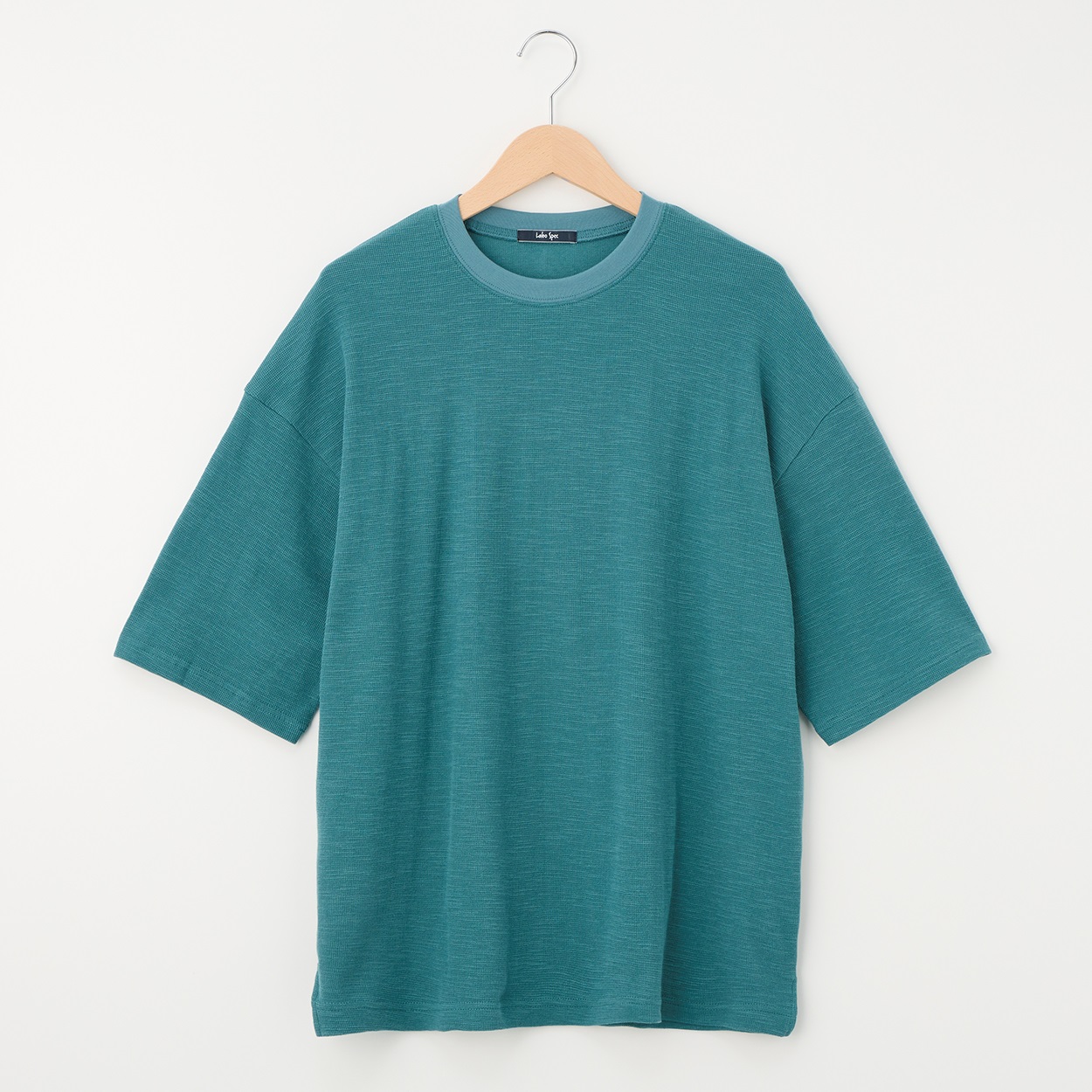メンズ メッシュカノコ ルーズフィット半袖Tシャツ Labo Spec(ラボスペック) 777614114-2(ウスアオ-L)