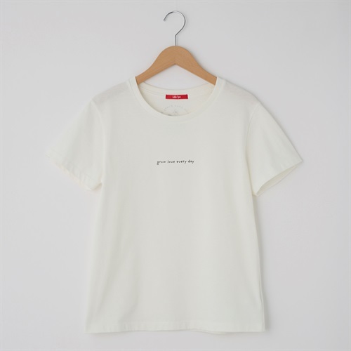 レディス 20天竺 メッセージプリントTシャツ Labo Spec(ラボスペック) 777761105