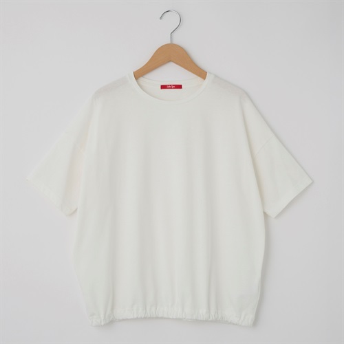 レディス 20天竺 裾ゴムTシャツ Labo Spec(ラボスペック) 777761108(シロ-S)